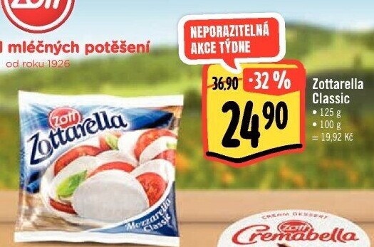 Sýr Zottarella Classic Zott