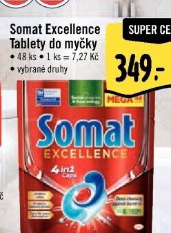 Tablety do myčky Excellence Somat