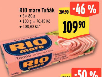 Tuňák Rio Mare