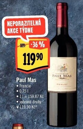 Vína Paul Mas