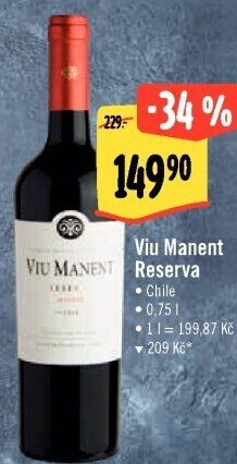Vína Reserva Viu Manent