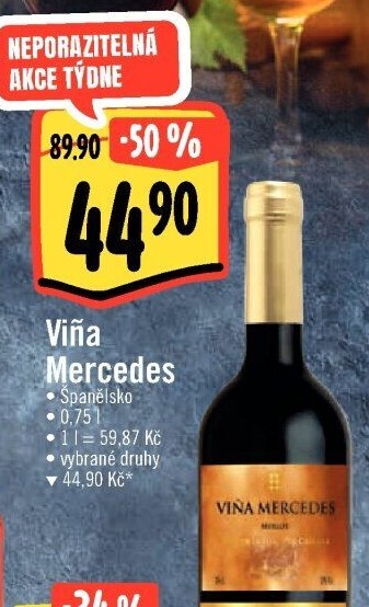 Vína Viňa Mercedes