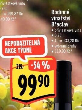 Rodinné vinařství Břeclav