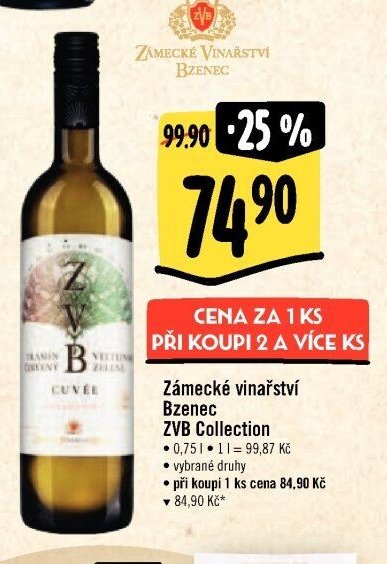 Zámecké vinařství Bzenec ZVB Collection