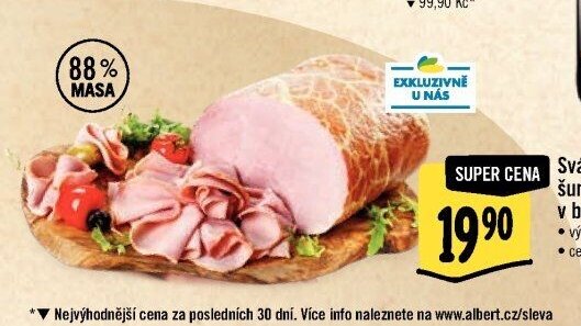 Sváteční šunka v bránici