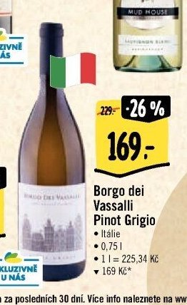Borgo dei Vassalli Pinot Grigio