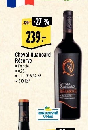 Cheval Quancard Réserve