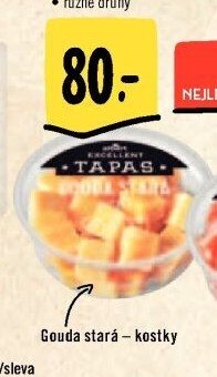 Albert Excellent Tapas - Gouda stará - kostky