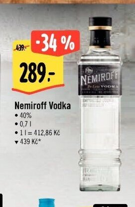 Nemiroff Vodka
