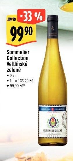 Sommelier Collection Veltlínské zelené