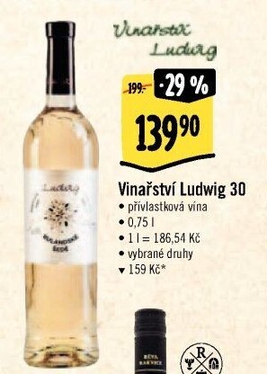 Vína Ludwig 30 Vinařství Ludwig - pozdní sběr