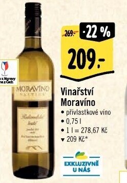 Vína Moravíno Valtice - přívlastková