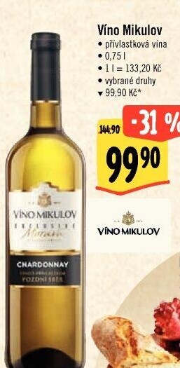 Vína Víno Mikulov - přívlastková