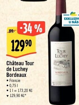 Víno Bordeaux Chateau Tour de Luchey