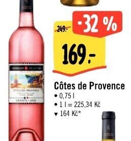 Víno Côtes de Provence Sommelier Collection