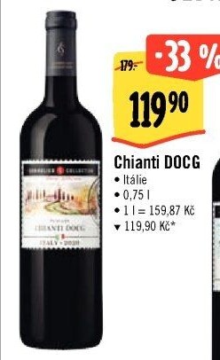 Víno Chianti DOCG Sommelier Collection