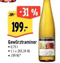 Víno Gewürtztraminer Sommelier Collection