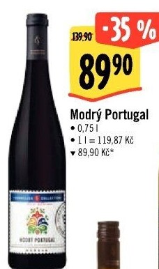 Víno Modrý Portugal Sommelier Collection