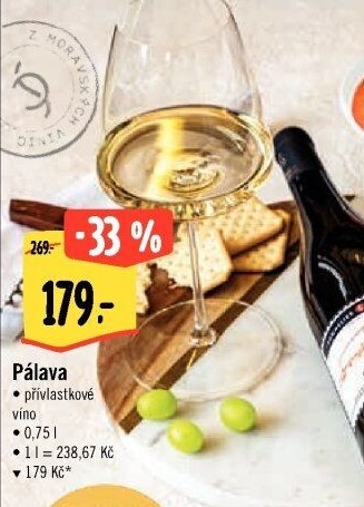 Víno Pálava Sommelier Collection - přívlastkové