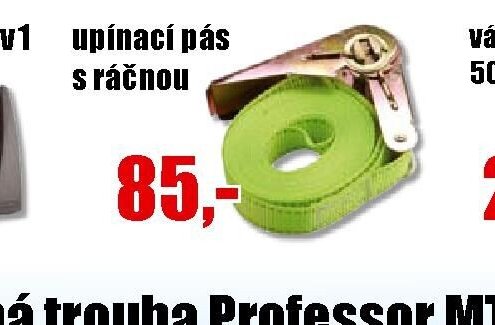 upínací pás s ráčnou