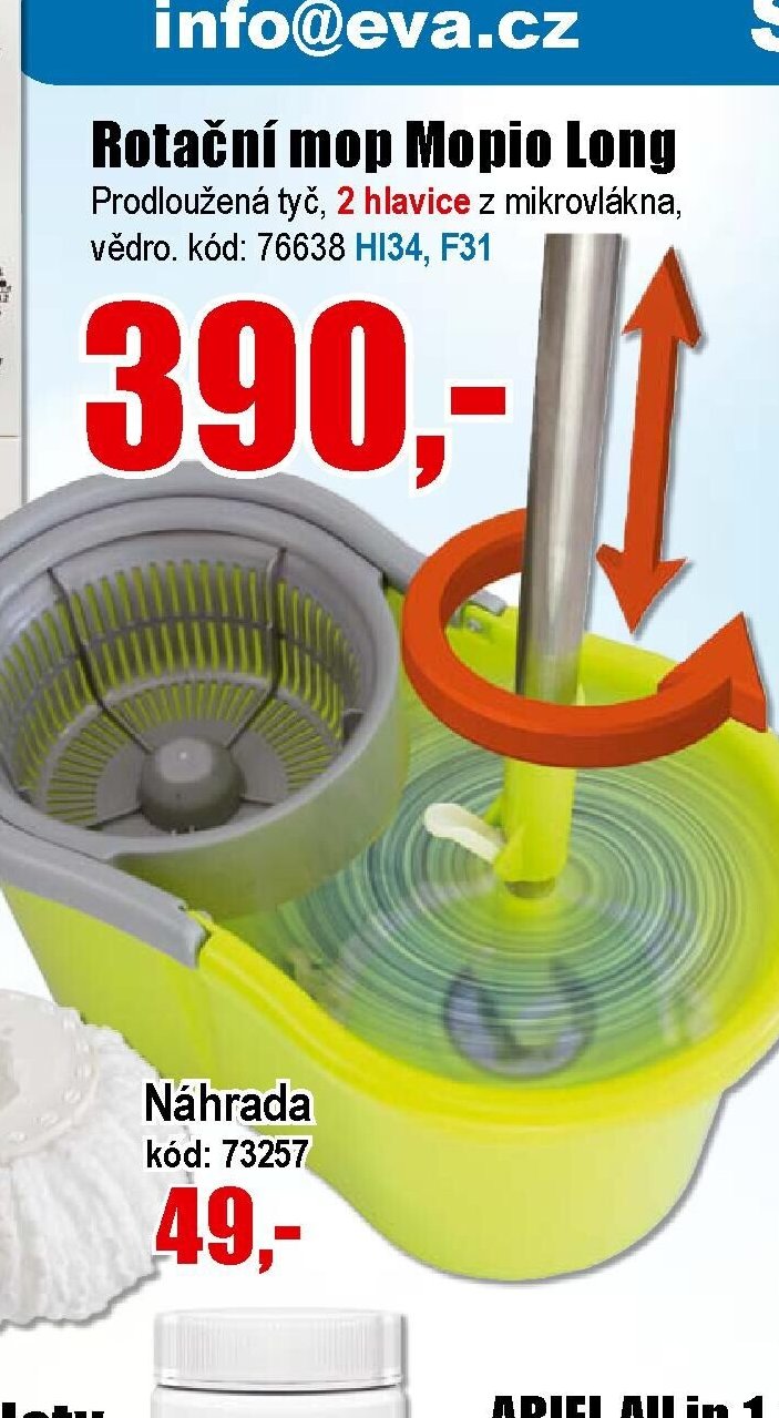 Rotační mop Mopio Long