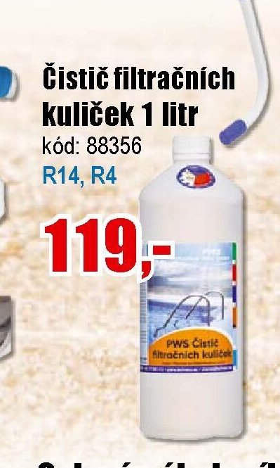 Čistič filtračních kuliček 1 litr