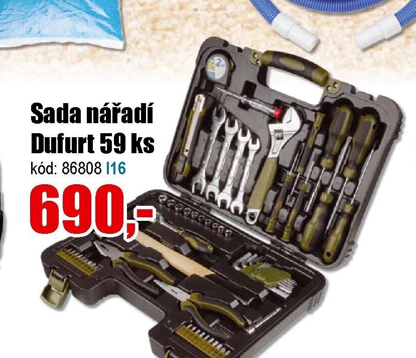 Sada nářadí Dufurt 59 ks