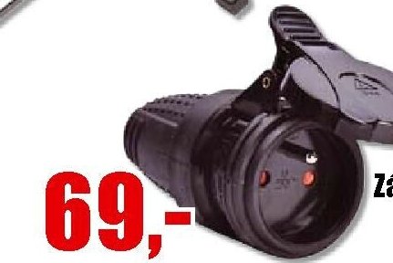 Zásuvka do vlhka IP44 16A