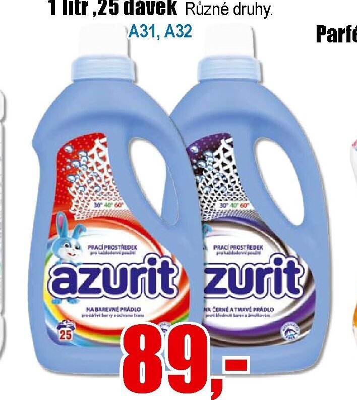 AZURIT gel na prádlo 1 litr