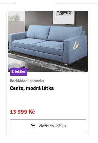 Cento, modrá látka - ASKO akcniletaky.com