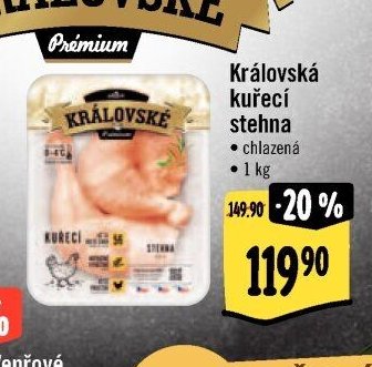 Královská kuřecí stehna