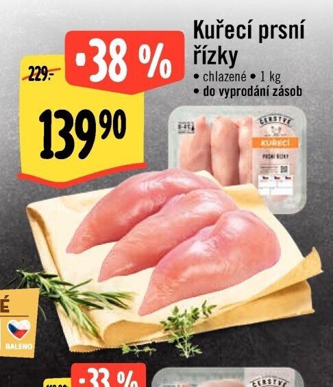 Kuřecí prsní řízky