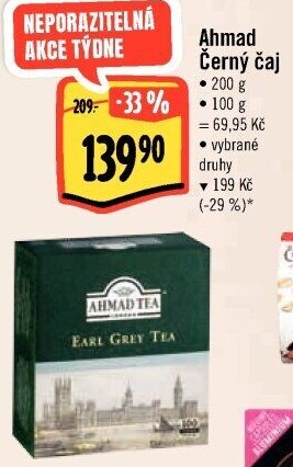 Čaj černý Ahmad Tea