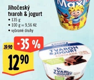Dezert tvaroh s jogurtem jihočeský Madeta