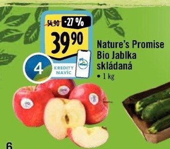 Jablka Gala bio Nature'