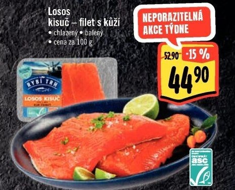 Losos Kisuč filet Albert
