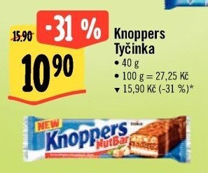 Oplatky Knoppers NutBar Storck