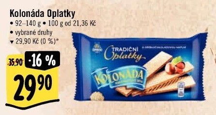 Oplatky Kolonáda Opavia
