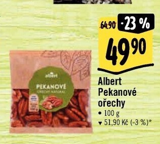 Pekanové ořechy Albert