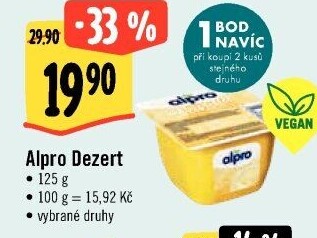 Sójový dezert Alpro Soya