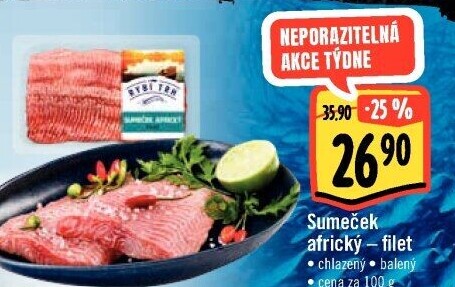 Sumeček africký filety Albert