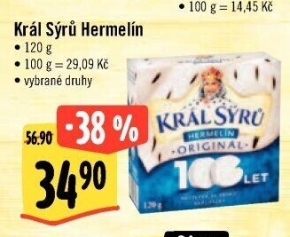 Sýr Hermelín Král sýrů
