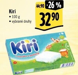 Sýr tavený Kiri