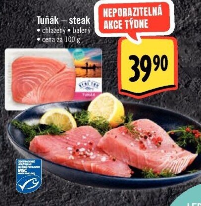 Tuňák steak Albert