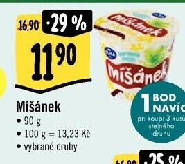 Tvarohová svačinka Míšánek Olma