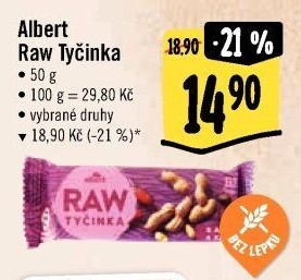 Tyčinky RAW Albert