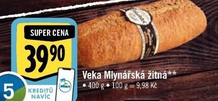 Veka Mlynářská žitná Albert