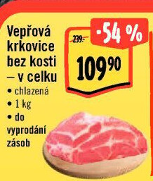 Vepřová krkovice bez kosti