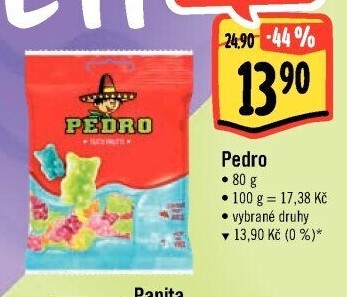 Želé bonbony Pedro