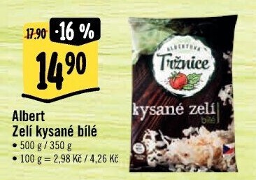 Zelí bílé kysanéAlbert